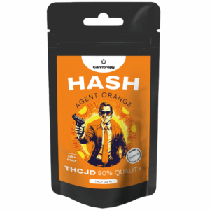 Canntropy THCJD Hash Agent Orange, THCJD 90% Qualität, 1 g