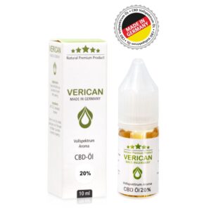 Verican CBD Breitspektrum Aroma Öl 20%