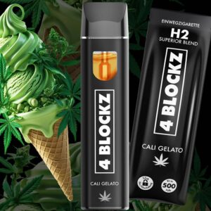 4BLOCKZ - Cali Gelato - H3BTA - Einweg Vape