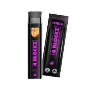 4 Blockz H3BTA Vape - Black Amnesia 1ml