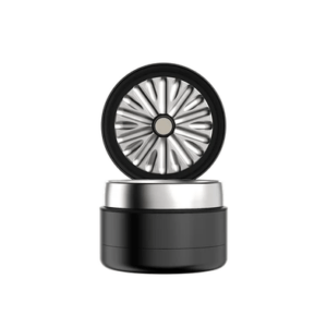 Flower Mill - Next-Gen Premium 2.5" Edelstahl Serie - Schwarz