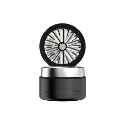 Flower Mill - Next-Gen Premium 2.5" Edelstahl Serie - Schwarz