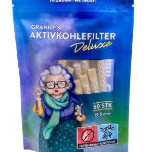 GRANNYS Weed Deluxe Aktivkohlefilter ø 6mm, 50er