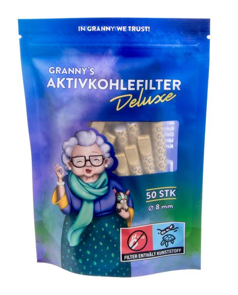 GRANNYS Weed Deluxe Aktivkohlefilter ø 6mm, 50er